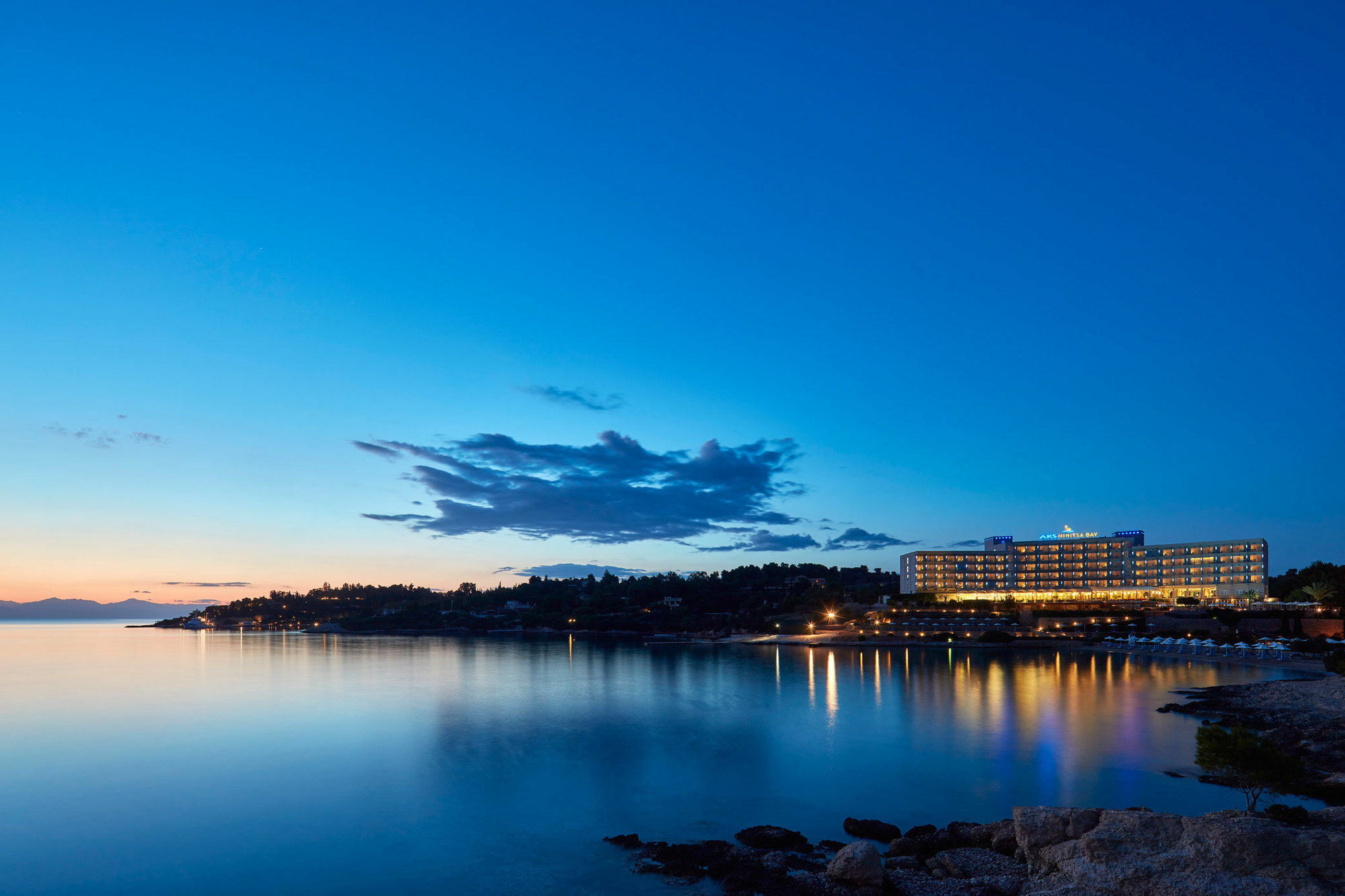 Aks Hinitsa Bay Hotel Porto Heli Bagian luar foto